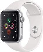 Apple Watch Series 5 44 mm aluminium kast zilver op, Verzenden, Zo goed als nieuw