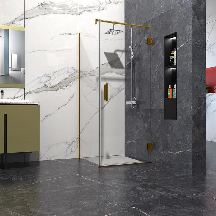 Sani Royal Douchecabine 60x120cm Anti-Kalk met, Doe-het-zelf en Verbouw, Sanitair