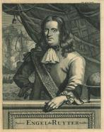 Portrait of Engel Michielszoon de Ruyter, Antiek en Kunst, Kunst | Etsen en Gravures