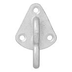 ProPlus Touwhaak met oog - Metaal - 70 x 45 mm - Opschroe..., Ophalen of Verzenden, Nieuw