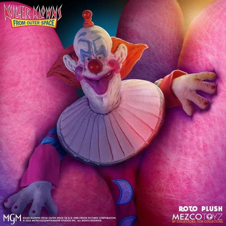 Killer Klowns from Outer Space MDS Roto Plush Doll Slim 46 c, Verzamelen, Film en Tv, Nieuw, Ophalen of Verzenden
