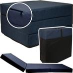 Navy Logeermatras - Opvouwbaar | Retourdeal | Wasbare Hoe..., Huis en Inrichting, Slaapkamer | Matrassen en Bedbodems, Nieuw, Ophalen of Verzenden