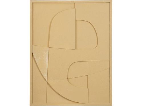 Muurdecoratie bruin FSC Mix - l70xb90cm, Huis en Inrichting, Woonaccessoires | Overige, Zo goed als nieuw, Verzenden