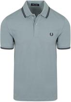 Fred Perry Polo Twin Tipped M3600 Blauw Z56 maat S Heren, Nieuw, Fred Perry, Maat 46 (S) of kleiner, Verzenden