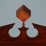 Boekenkast voor een wiskundige in massief mahonie ca 1840 Ho, Ophalen of Verzenden