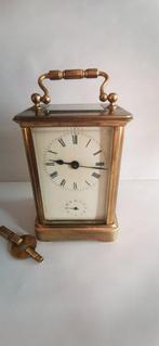 Rijtuigklok, Wekker - Ottone - Bronzo - Vetro - 1850-1900, Antiek en Kunst, Antiek | Klokken