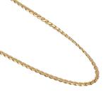 Halsketting - 18 karaat Geel goud, Sieraden, Tassen en Uiterlijk, Kettingen, Nieuw