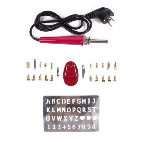Hofftech Soldeerbout set - Markeerset - 24-delig - 30W -..., Doe-het-zelf en Verbouw, Gereedschap | Lasapparaten, Nieuw, Ophalen of Verzenden
