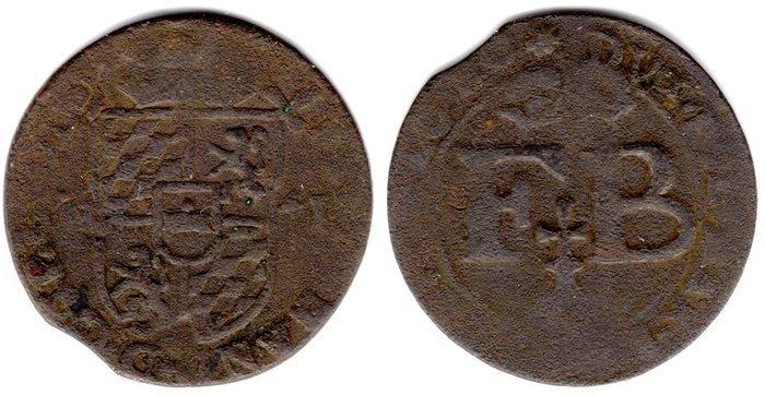 Lage landen feodaal, Prinsbisdom Luik. Liard 1641-1650, Postzegels en Munten, Munten | Nederland