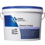 Sigma Renova Isotop Mat - zwart - 5 Liter, Doe-het-zelf en Verbouw, Verf, Beits en Lak, 5 tot 10 liter, Zwart, Nieuw, Ophalen of Verzenden