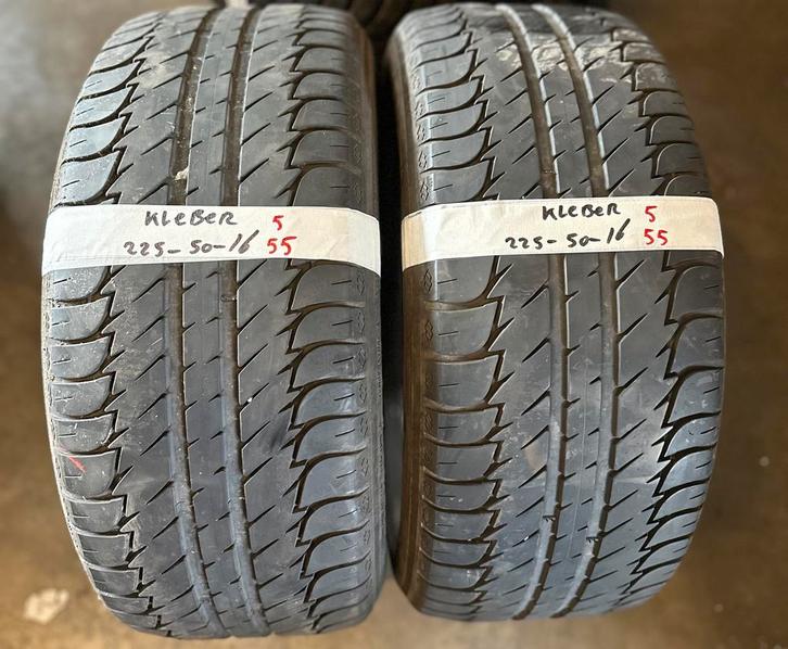 2x225-50-16 kleber zomer 5mm €55 per band 225 50 16, Auto-onderdelen, Banden en Velgen, 16 inch, Zomerbanden, 225 mm, Personenwagen