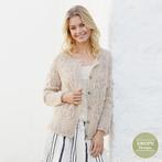 Patroon Gebreid Vest Birch Woods Jacket met ronde pas -, Hobby en Vrije tijd, Breien en Haken, Ophalen of Verzenden, Nieuw