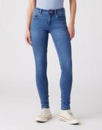 -50% Wrangler  Wrangler Skinny daydream skinny  maat 26-32, Kleding | Dames, Spijkerbroeken en Jeans, Verzenden, Nieuw, Blauw