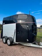 Degelijke Henra Vol-alu 2-paards met zadelkamer!, Ophalen, Zo goed als nieuw, Aluminium, 2-paards trailer