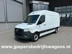 Zakelijke Lease |  Mercedes-Benz Sprinter 314 CDI RWD L2 H2, Auto's, Stof, Gebruikt, Wit, Mercedes-Benz