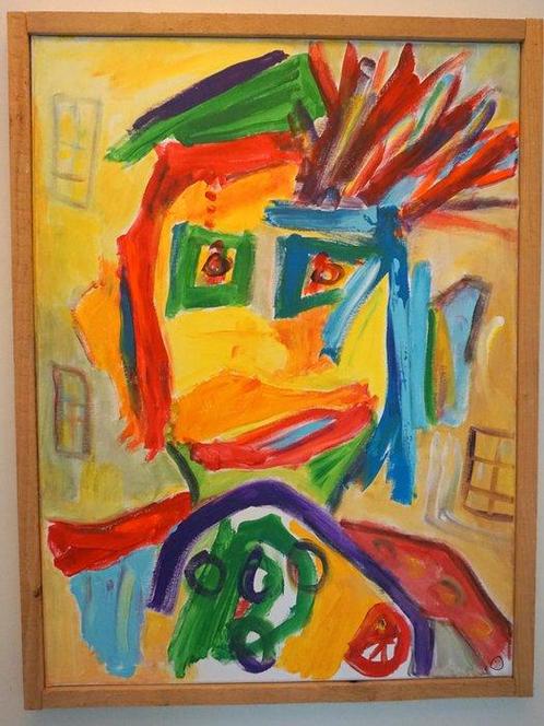 Branca Knoop (1938) - Birthday Boy, Antiek en Kunst, Kunst | Schilderijen | Modern