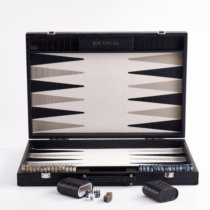 Bordspel - Elie Raphael Backgammon Set, Antiek en Kunst, Antiek | Speelgoed