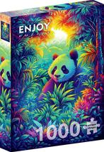 Panda Corner (1000 stukjes) | Enjoy Puzzle - Puzzels, Hobby en Vrije tijd, Denksport en Puzzels, Nieuw, Verzenden