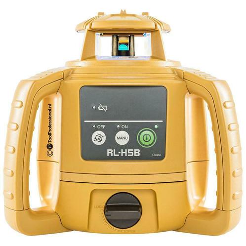 Voordeligste Topcon, de RL-H5B Roterende Laser (Batterijen)!, Doe-het-zelf en Verbouw, Meetapparatuur, Nieuw, Ophalen of Verzenden
