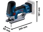 Bosch GST 18V-155 SC Professional - Decoupeerzaag -, Doe-het-zelf en Verbouw, Gereedschap | Zaagmachines, Verzenden, Zo goed als nieuw