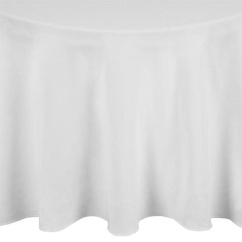 Mitre Essentials Occasions rond tafelkleed wit 280cm, Huis en Inrichting, Keuken | Bestek, Verzenden