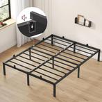 Metalen Bedframe met Onderbed Opslag en Eenvoudig Design, Verzenden, Nieuw