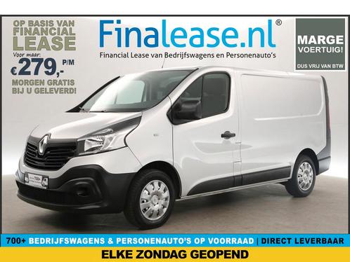 Renault Trafic 1.6 dCi L1H1 Marge Airco Cruise PDC €279pm, Auto's, Bestelauto's, Lease, Handgeschakeld, Diesel, Renault, Zilver of Grijs