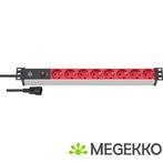 Alu-Line 19  Rack Mount Power Strip | Schuko to 12 x Schuko, Verzenden, Nieuw
