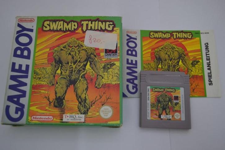 Swamp Thing (GB NOE CIB), Spelcomputers en Games, Games | Nintendo Game Boy, Zo goed als nieuw, Verzenden