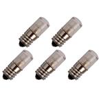 Signaallamp E10 130V - 5 stuks - T9 Neonlamp Ø9mm - 23mm -, Verzenden, Nieuw