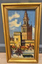 Europese school (XIX) - Vista de la Giralda - Sevilla, Antiek en Kunst