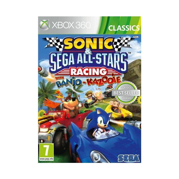 Xbox 360 - sonic en sega all stars racing with banjo kazooie, Spelcomputers en Games, Games | Xbox 360, Zo goed als nieuw, Ophalen of Verzenden