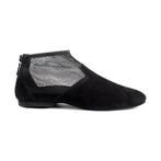 PD SWING 002 Zwart Nubuck dames Jazzschoenen, Verzenden, Nieuw