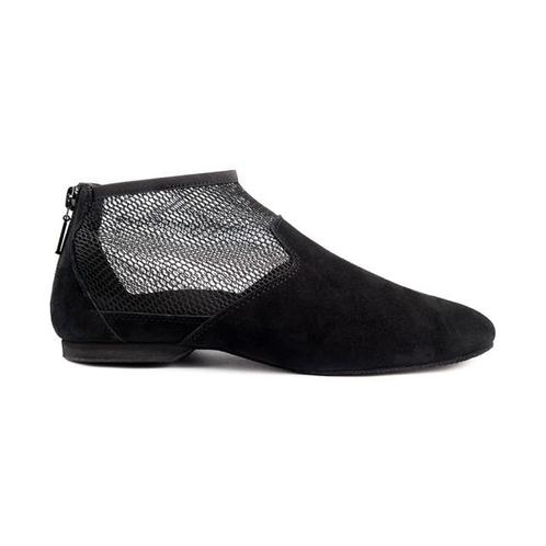 PD SWING 002 Zwart Nubuck dames Jazzschoenen, Sport en Fitness, Ballet, Verzenden