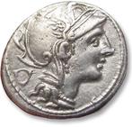 Romeinse Republiek Denarius Appius Claudius Pulcher, T.