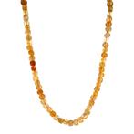 Vintage citrien collier met gouden sluiting 14 kt, Ophalen of Verzenden, Nieuw