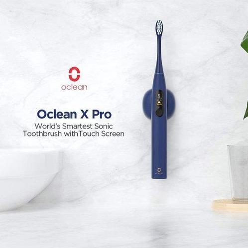 Oclean X Pro Slimme Elektrische Tandenborstel Blauw, Sieraden, Tassen en Uiterlijk, Uiterlijk | Mondverzorging, Verzenden