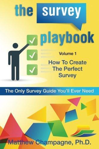 The Survey Playbook: Volume 1: How to create the perfect, Boeken, Economie, Management en Marketing, Gelezen, Verzenden