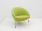 Design fauteuil Artifort Hanna  - stof groen - 3-poot, Overige typen, Gebruikt, Ophalen of Verzenden