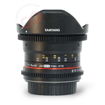 Samyang 12mm T3.1 ED AS NCS Fish-eye  (Canon) nr. 1405 beschikbaar voor biedingen