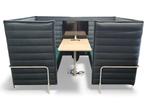 Vitra Alcove Cabin Highback, dubbele 2-zitter, groen, Overige plaatsen, Ophalen of Verzenden, Gebruikt, Tafel