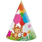 Jungle Dieren Balloons Feesthoedjes (6st), Kleding | Dames, Carnavalskleding en Feestkleding, Ophalen of Verzenden, Nieuw