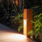 Levi Tuinlamp Corten 40cm Tuinverlichting Moderne Tuinlampen, Overige materialen, Verzenden, Minder dan 50 watt, Staande lamp