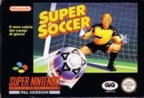 Super Soccer (Super Nintendo), Spelcomputers en Games, Games | Nintendo Super NES, Gebruikt, Verzenden