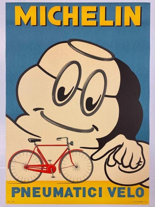 Anonymous - MICHELIN - Pneumatici - Jaren 1980, Antiek en Kunst, Kunst | Tekeningen en Foto's