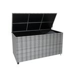 Rotan Tuin Opbergbox Grijs Groot Kussenbox 700L Buiten, Huis en Inrichting, Woonaccessoires | Kussens, Verzenden, Nieuw