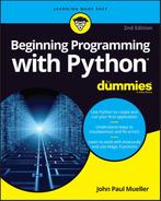 Beginning Programming with Python For Dummies 9781119457893, Zo goed als nieuw