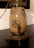 F. Barbedienne - stile japonaise - Lamp - Brons, Keramiek, Antiek en Kunst, Antiek | Meubels | Stoelen en Banken