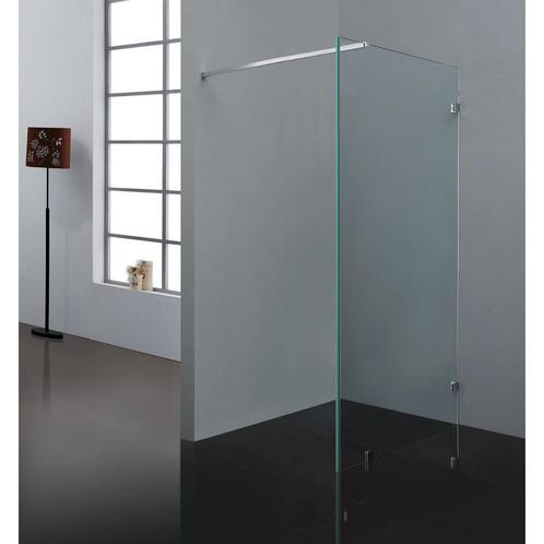 Inloopdouche Sanitop Scharnier 100x200cm 10mm EasyClean, Doe-het-zelf en Verbouw, Sanitair, Douche, Nieuw, Chroom, Ophalen of Verzenden