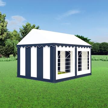 Partytent 3x4 PVC - Classic | Antraciet/wit beschikbaar voor biedingen